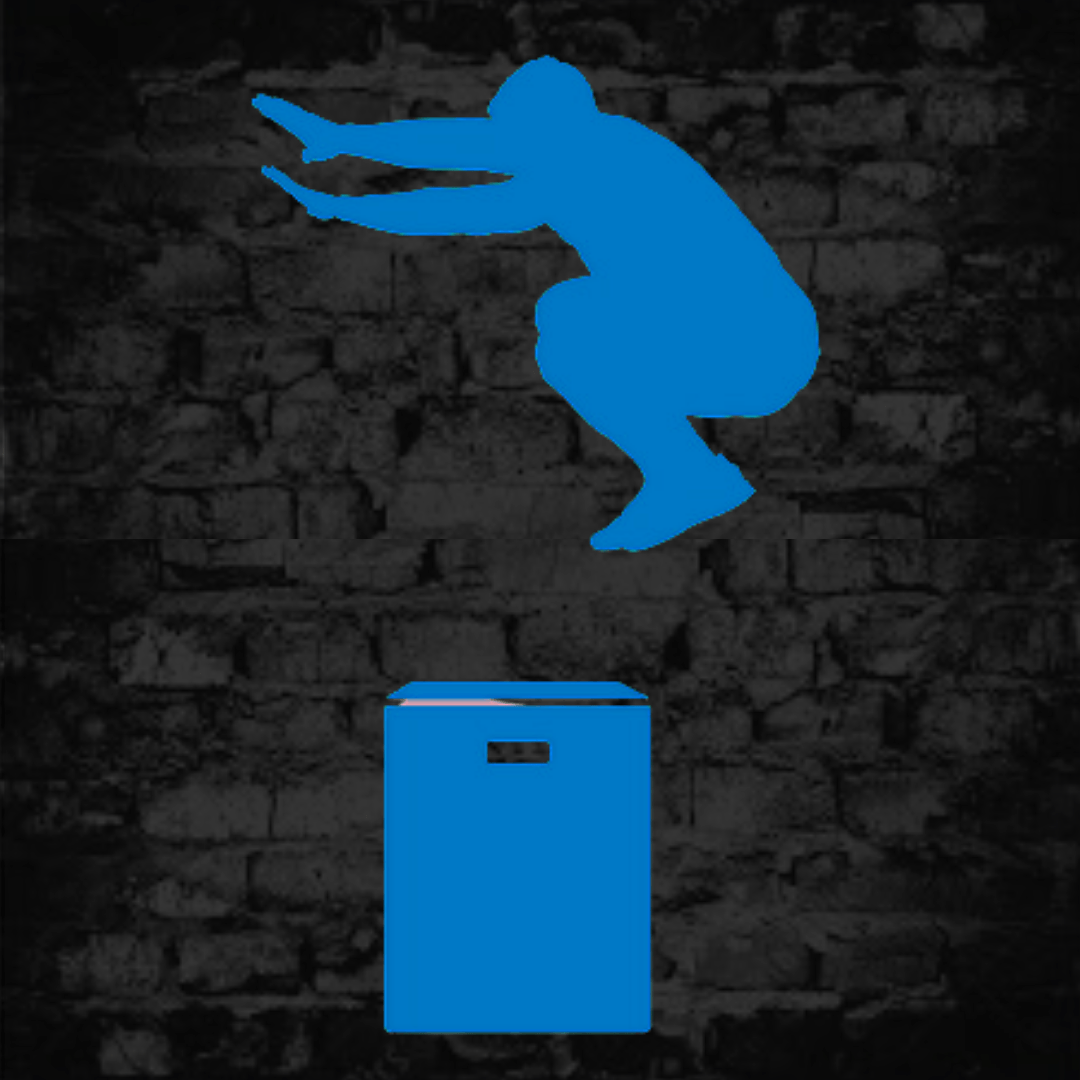 Man Box Jumping
