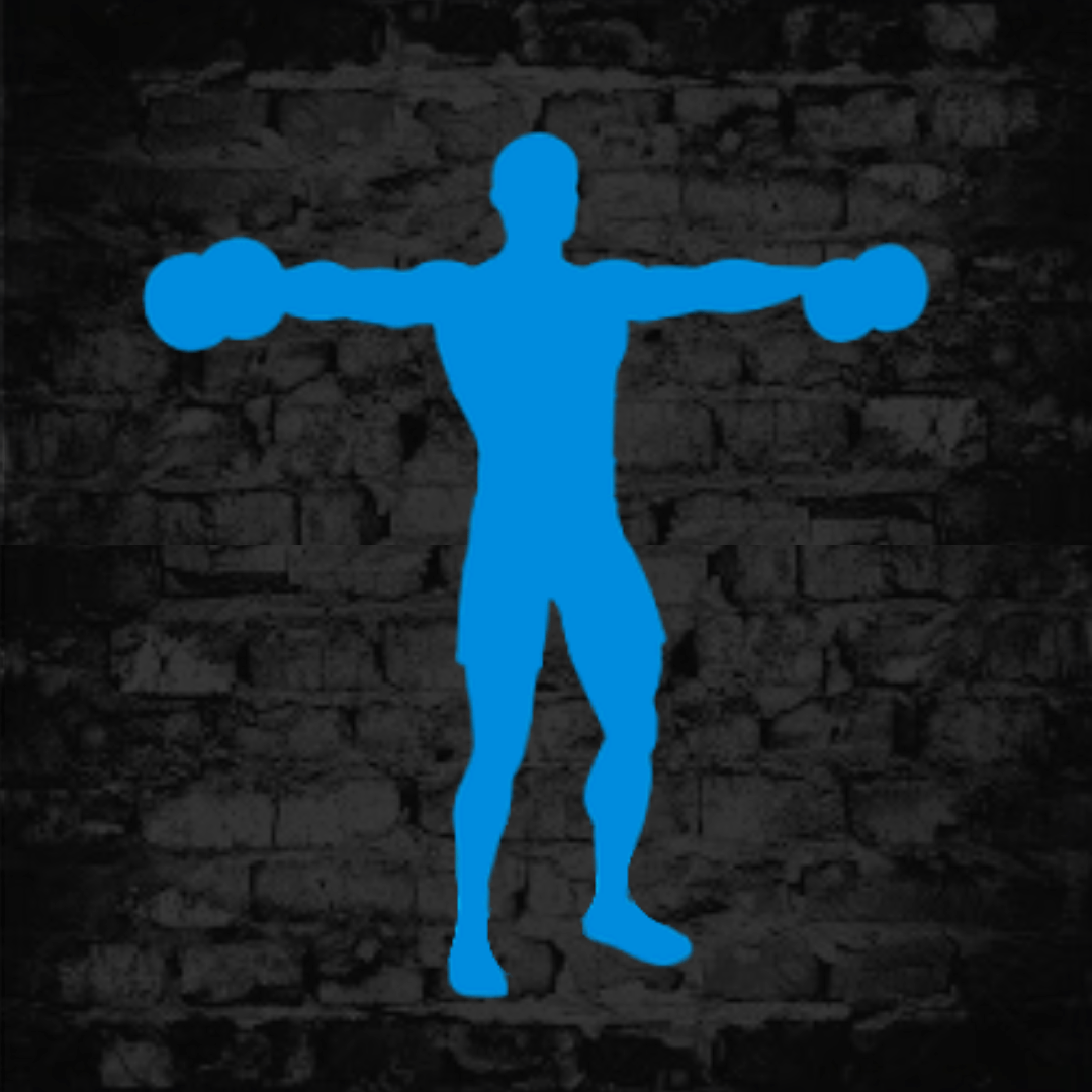 Man Doing Side Lateral Raises