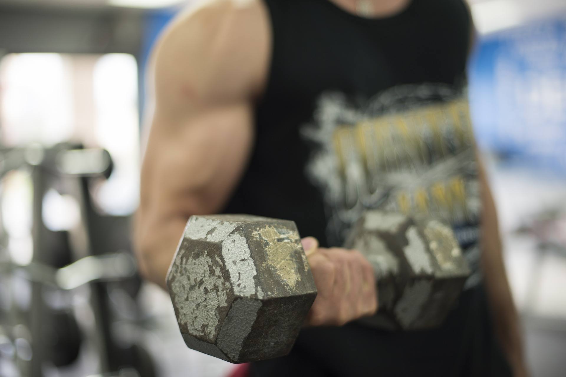 Dumbbell Curl Guy